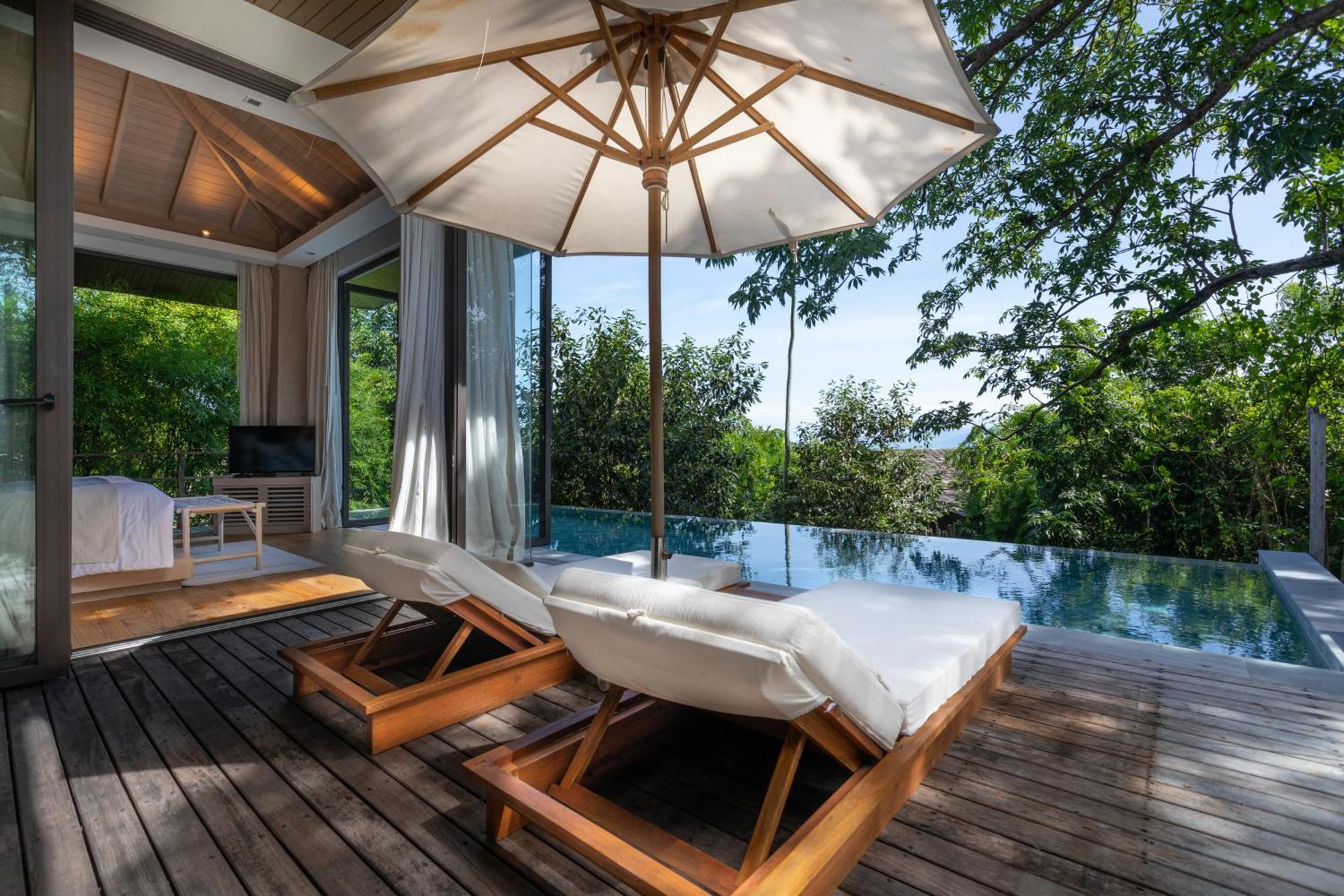 Cape Fahn Hotel Samui Choeng Mon Exteriér fotografie